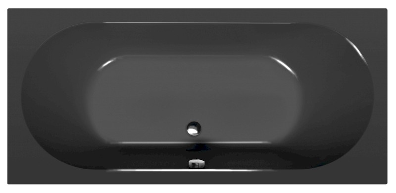 LEVANA obdélníková vana 170x80x39cm, šedá 71745.30