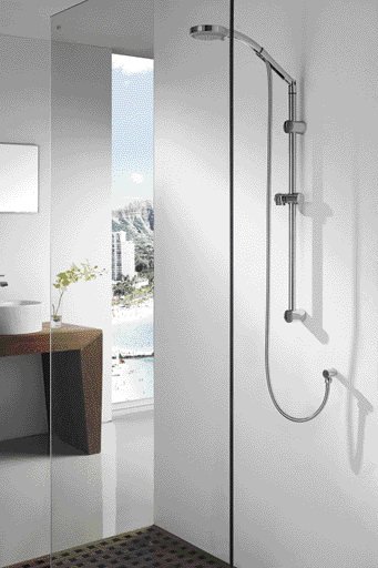 TILA sprchová souprava s mýdlenkou, posuvný držák, hadice 1500mm, chrom 11445