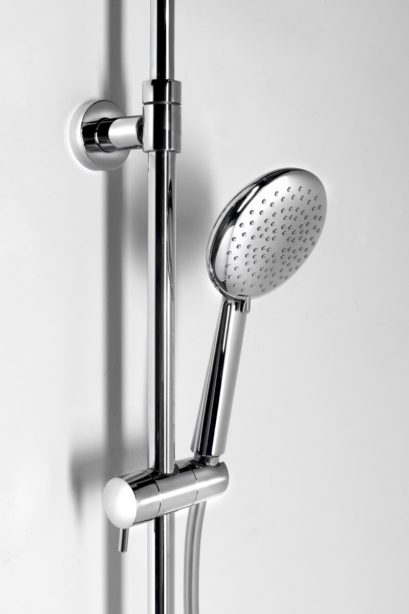 SOLARIS sprchový sloup s termostatickou baterií, chrom WD139