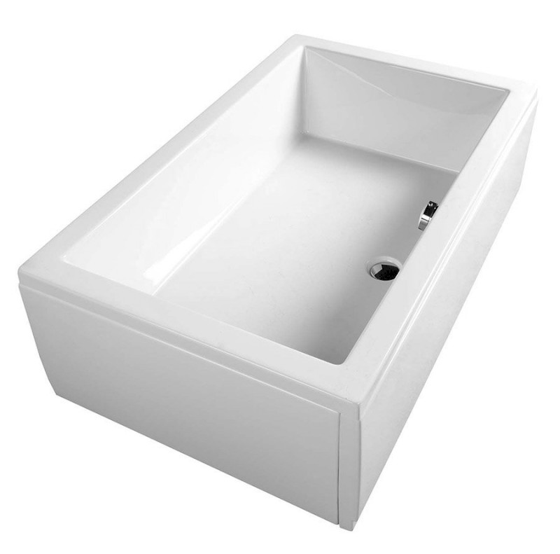 DEEP hluboká sprchová vanička, obdélník 110x90x26cm, bílá 72363