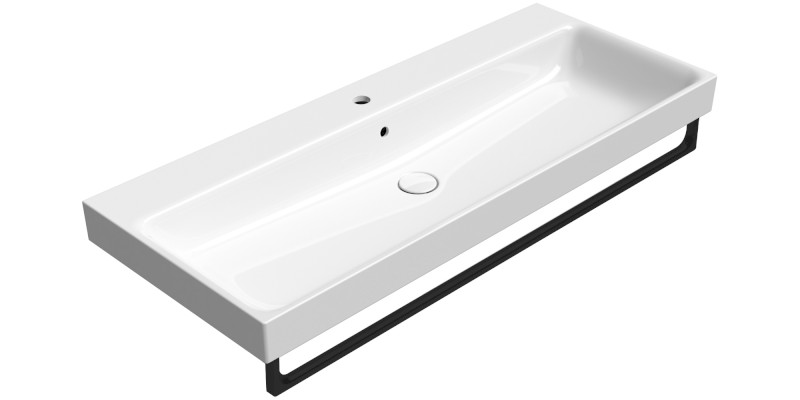 NUBES keramické umyvadlo 120x50cm, bílá ExtraGlaze 9624111