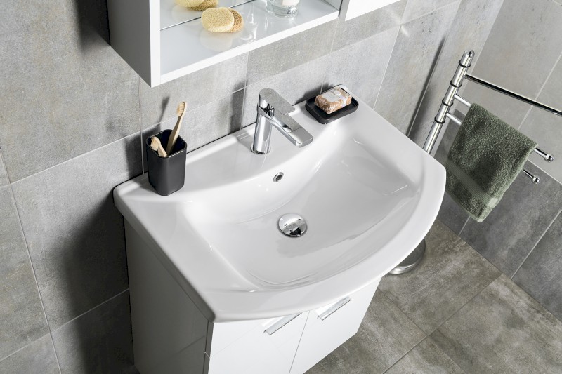 ZERO keramické umyvadlo nábytkové 65x46cm, bílá 6065