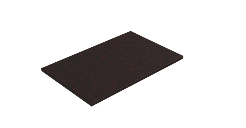 ALTACERAMICA keramická deska 80x2x49cm, 1 otvor pro sifon, mramor/červená mat AC40437