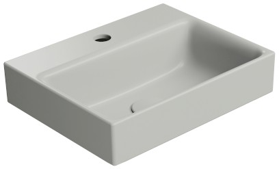 NUBES keramické umývátko 40x32cm, cenere mat 9684117