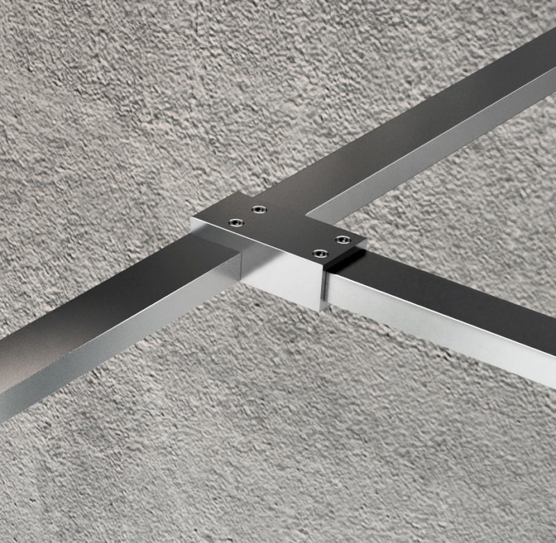 VARIO T- spojka vzpěr, chrom GX2310