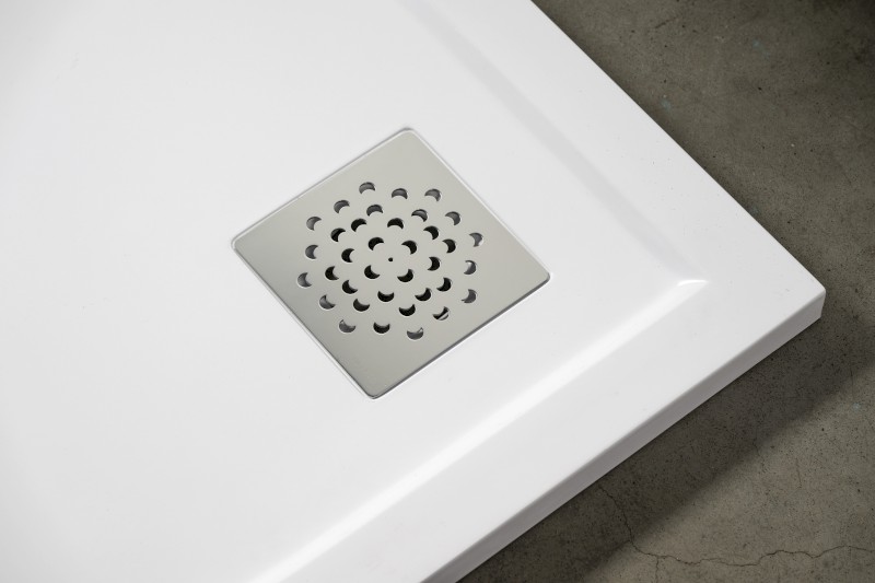 Vaničkový sifon, průměr otvoru 90 mm, DN40, krytka chrom KSM104CH-SN90