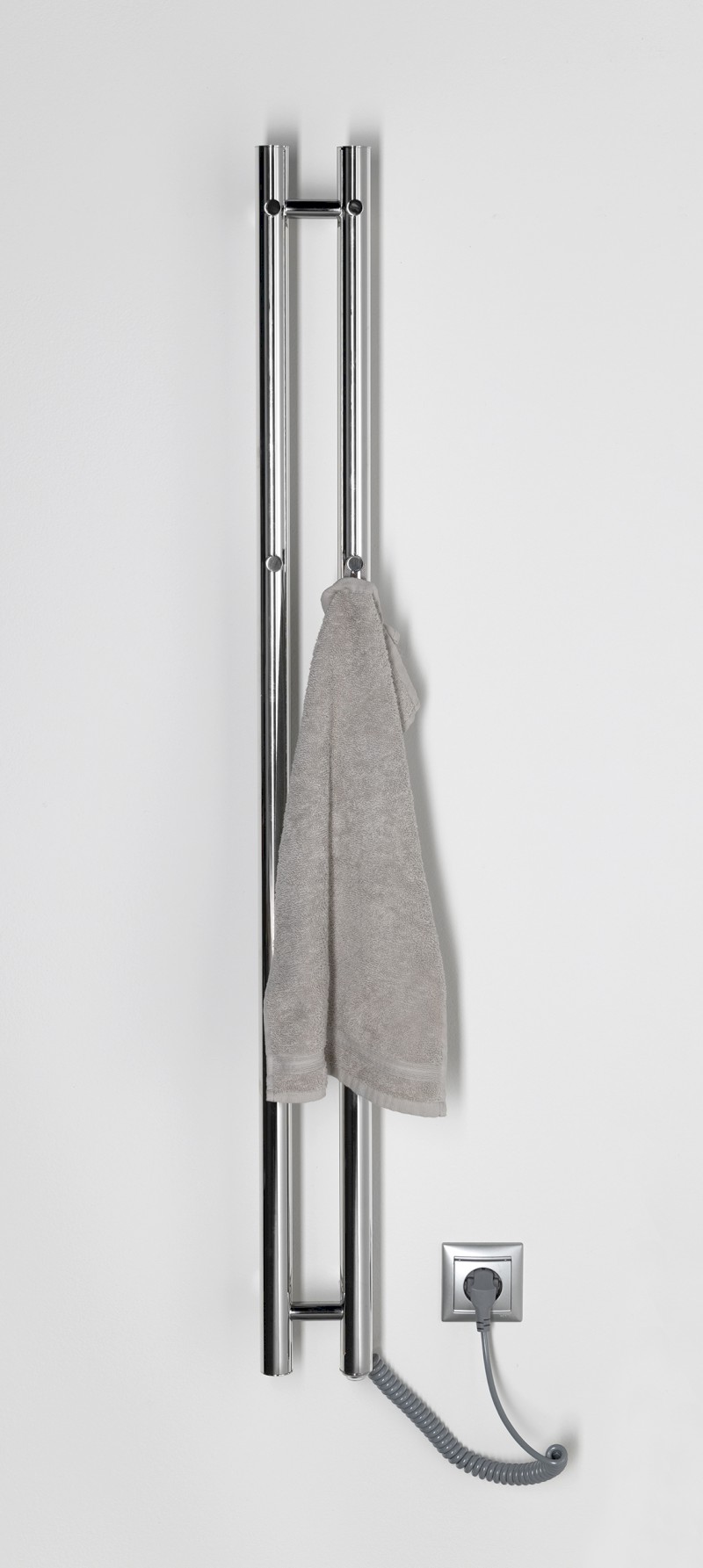 PAPINADO elektrický sušák ručníků 109x1200mm, 40W, chrom ER740