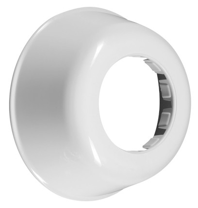Rozeta 78/40 mm, výška 34mm, ABS/bílá 151.198.0