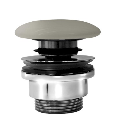 GSI umyvadlová výpust 5/4“, click-clack, keramická zátka, 5-65mm, creta mat PCS08