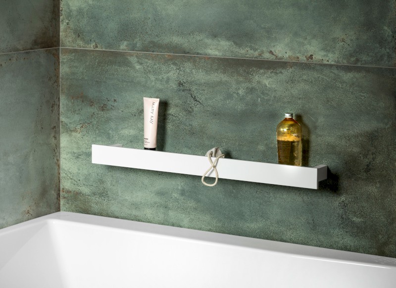 PATRON police s hrazdou 58cm, bílá PX582W