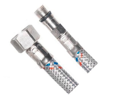 Flexibilní nerezová hadice M10x3/8