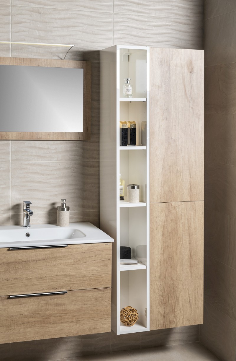 ESPACE skříňka 35x172x32cm, 2x dvířka, levá/pravá, černá mat ESC230-3535