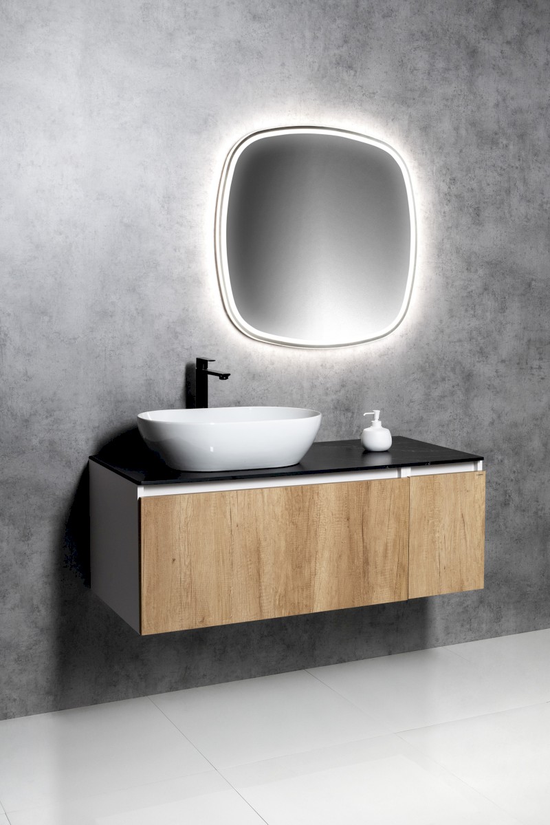 BUTO zrcadlo s LED osvětlením 80x80cm BU080