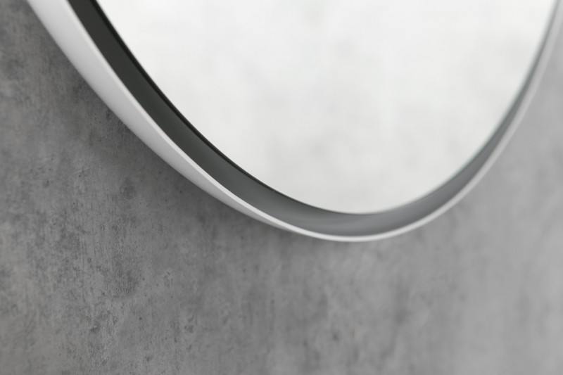 FLOAT kulaté zrcadlo s LED podsvícením ø 60cm, bílá 22559