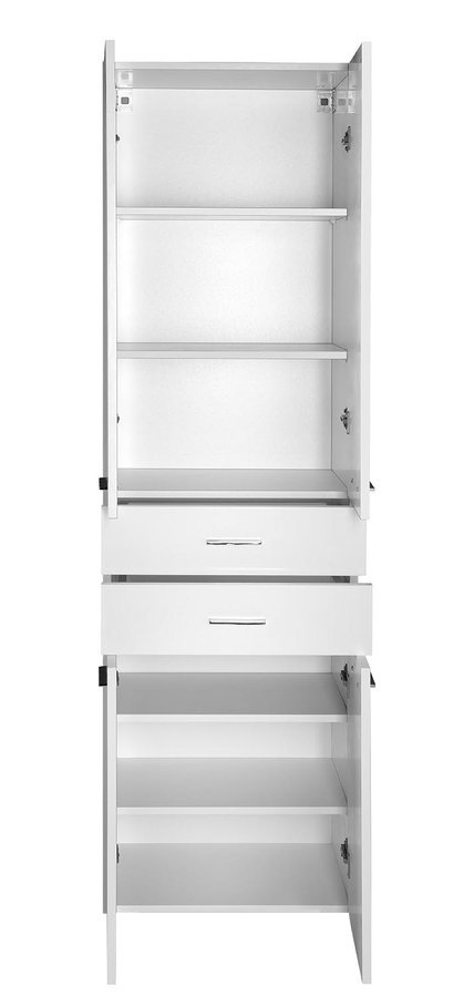 ZOJA/KERAMIA FRESH skříňka vysoká se zásuvkami 50x184x29cm, bílá 51291