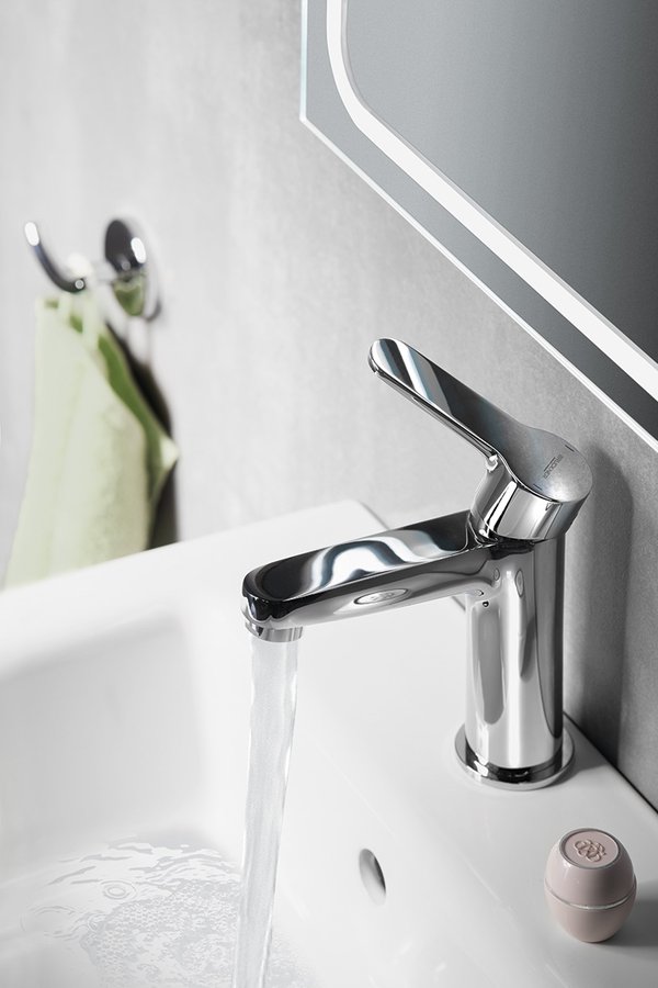 SIEGER stojánková umyvadlová baterie, výška 150mm, chrom 914.002.1