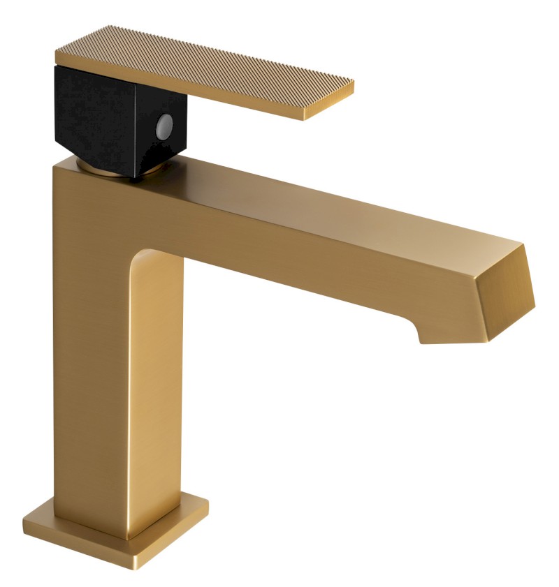 KRONY stojánková umyvadlová baterie, zlato mat GJ002GB