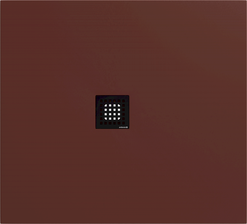 FLEXIA vanička z litého mramoru s možností úpravy rozměru, 110x100cm, hnědá mat 72922.71