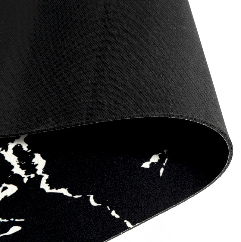 Koupelnová předložka 50x80cm, absorpční, černá/mramor PCD011