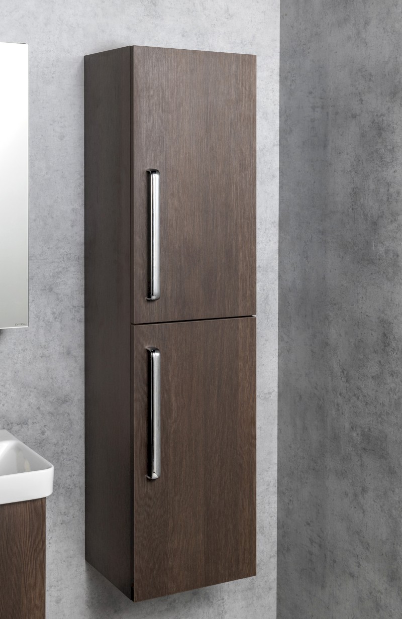 THEIA skříňka vysoká 35x138x29,3cm, levá/pravá, borovice rustik TH350-1616