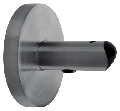 Adaptér pro přímé napojení kabelu do zdi, kulatý, gun metal ER170
