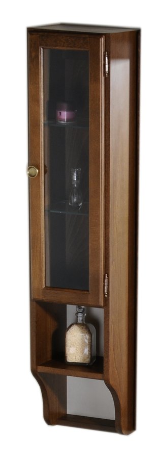 RETRO skříňka k zrcadlu 25x115x20cm, pravá, buk 1681