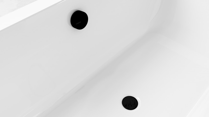 MARBLE vanová souprava, bovden, délka 800mm, černá mat 11042.21