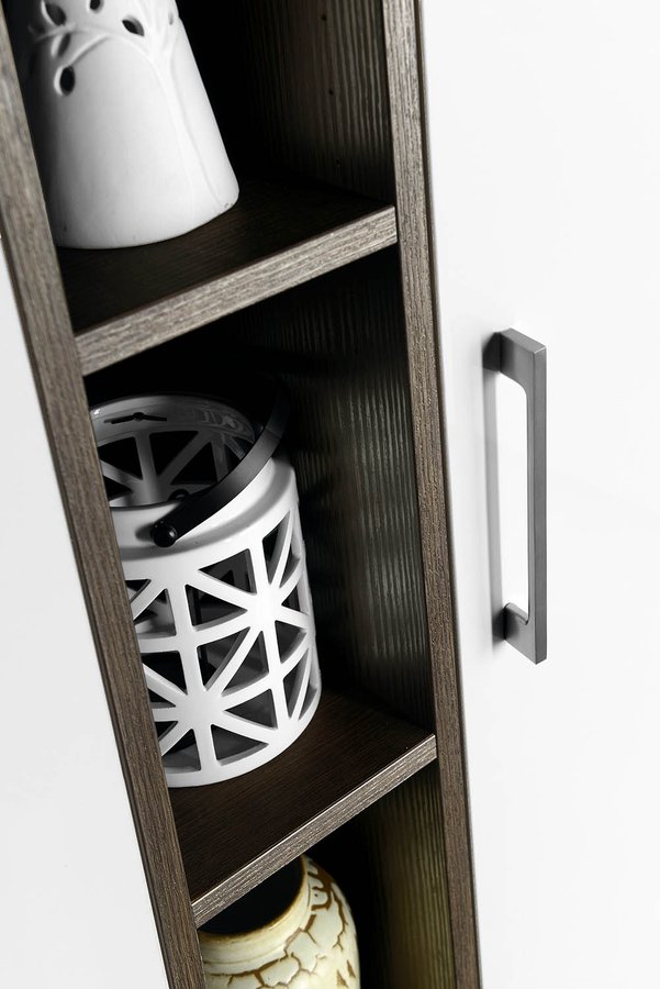 ESPACE otevřená policová skříňka 20x172x32cm, borovice rustik ESC100-1616