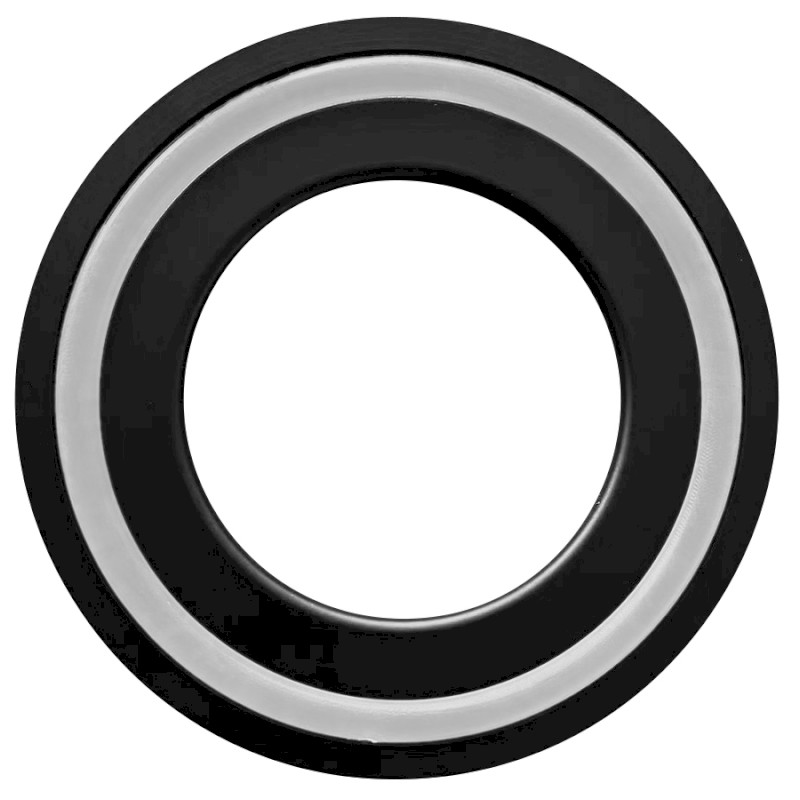 Kovová podložka mezi umyvadlo a desku, výška 10mm, černá mat TY6401B