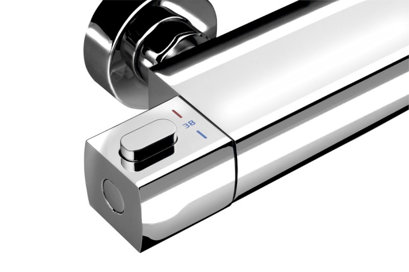 MIXONA nástěnná sprchová termostatická baterie, chrom MG411