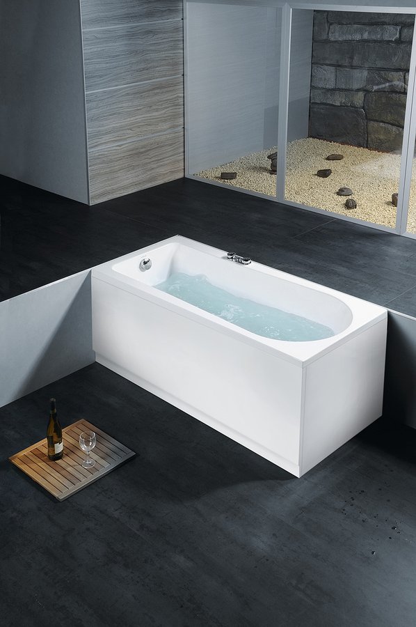 LISA obdélníková vana 160x70x47cm, bílá 86111