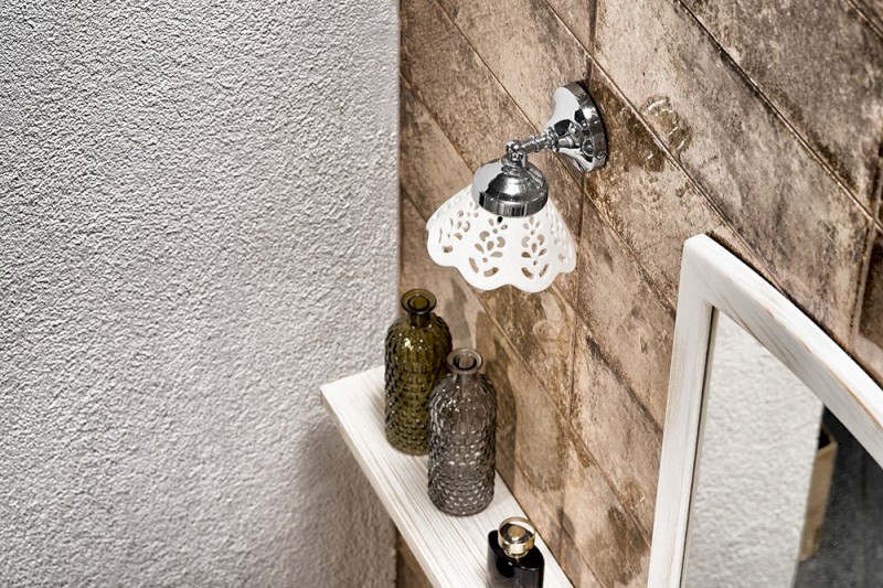 RETRO umyvadlová skříňka 89x80x48cm, starobílá 1621