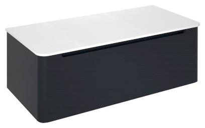 KERALA umyvadlová skříňka 100x35x47,5cm, 1x zásuvka, antracit matný KR100-3434