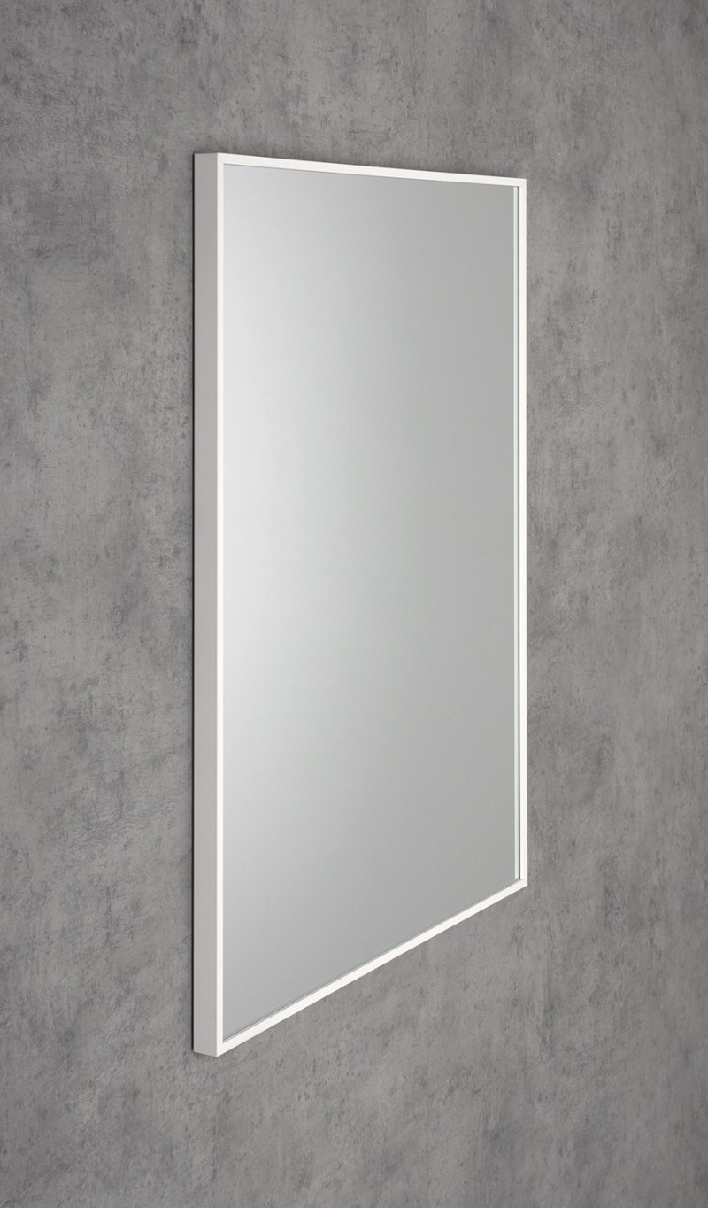 NOTION SLIM zrcadlo v rámu 60x80cm, bílá mat NT860W