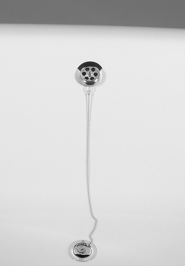 REGATA volně stojící vana 175x85x61cm, nohy chrom mat, černá/bílá 10251