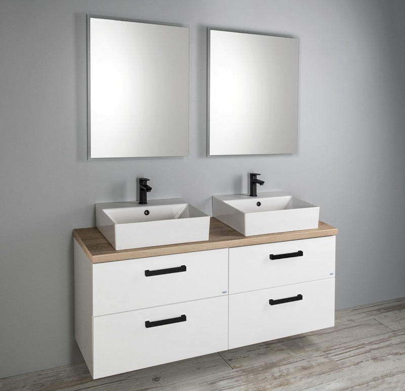 VEGA deska pod umyvadlo 145x45cm, dub platin VG750