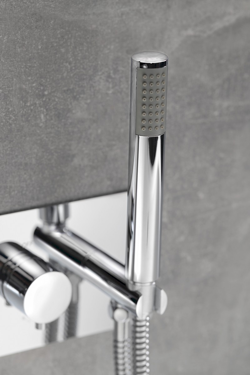 RHAPSODY podomítková sprchová termostatická baterie vč. sprchy, 2/3 výstupy, chrom 5508