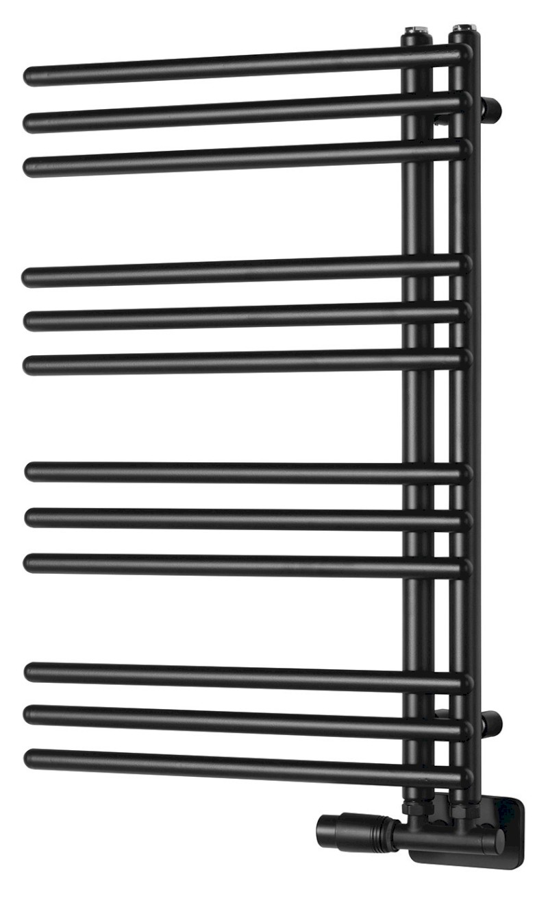 POSEIDON otopné těleso 450x740mm, černá mat PS474B