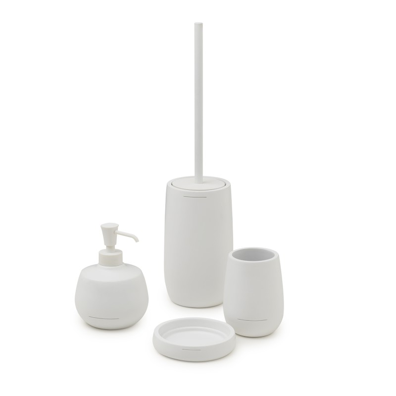 KIRA mýdlenka na postavení, bílá mat KI1102