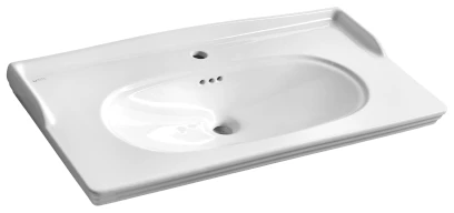 STELLA keramické umyvadlo 90x46,5cm, bílá 10ST50090