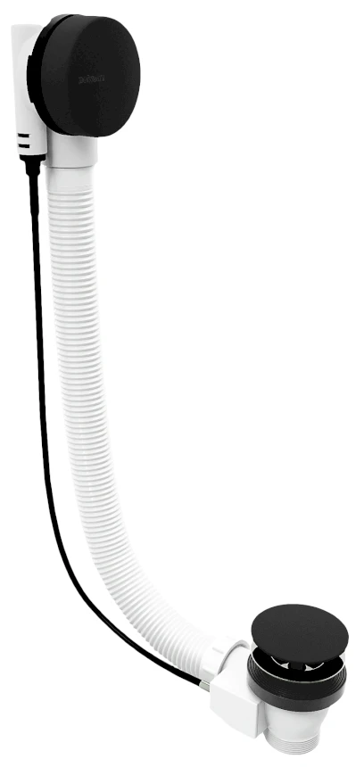 Vanová souprava, bovden, délka 600mm, zátka 72mm, černá mat 71850.21