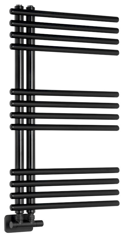 NYMPHA otopné těleso 500x800mm, černá mat LLN80B