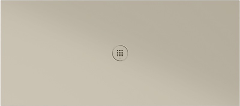 Keramická sprchová vanička, obdélník 180x80x2cm, creta mat 46180808