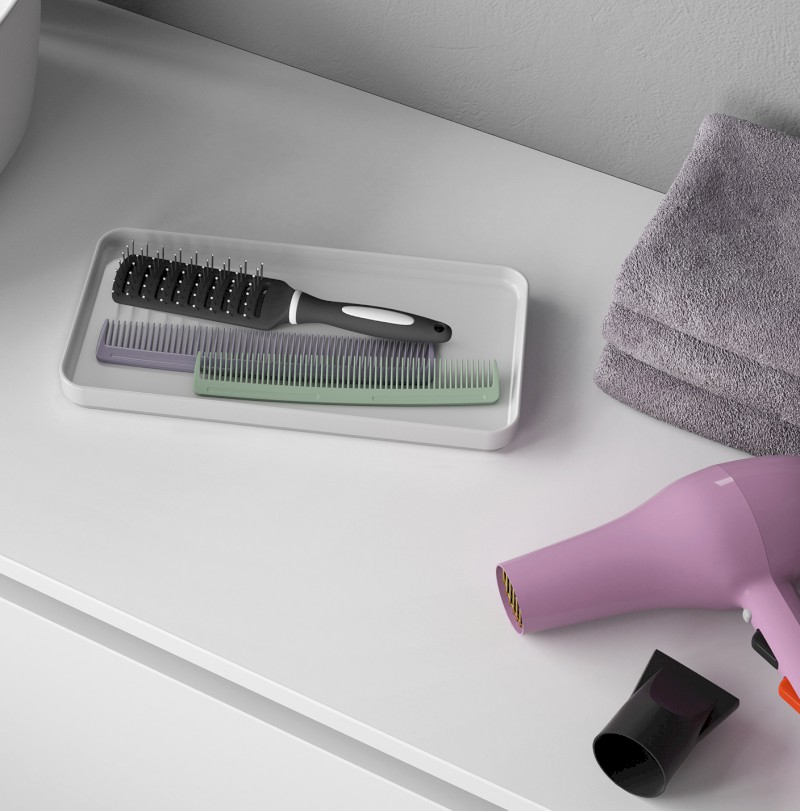 SEVENTY miska na postavení, bílá 630622