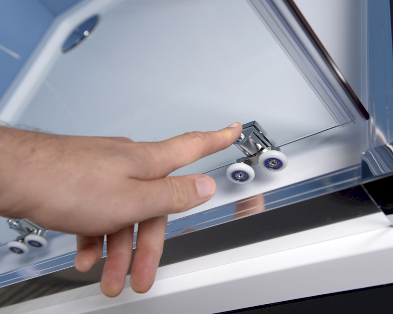 EASY sprchové dveře 1000mm, čiré sklo EL1015