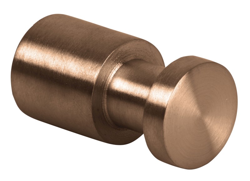 X-ROUND COPPER háček 30mm, měď mat XR212PG
