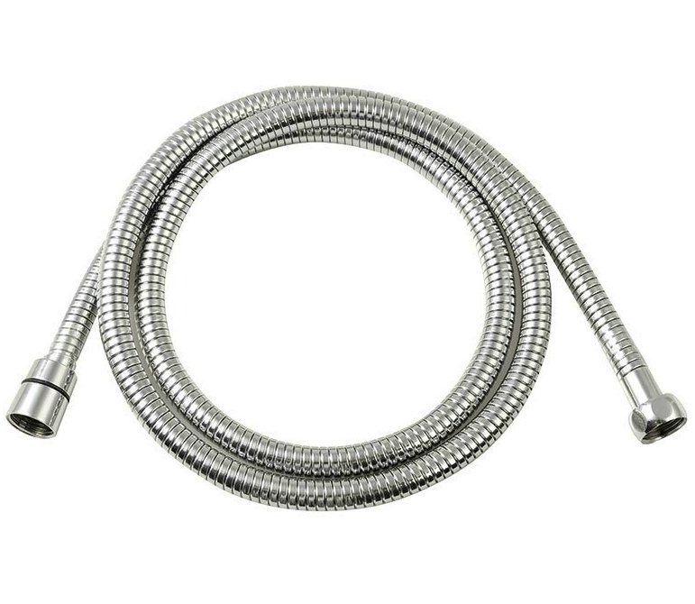 LUX kovová sprchová hadice, roztažitelná 200-225cm, chrom FSACC548