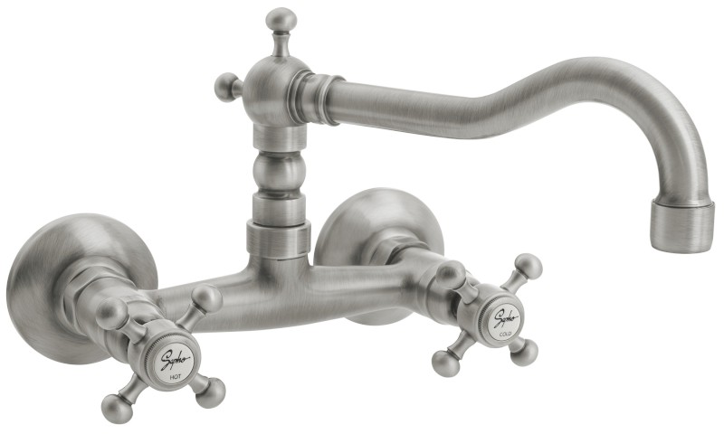 ANTEA nástěnná baterie, horní ramínko, nikl 3368