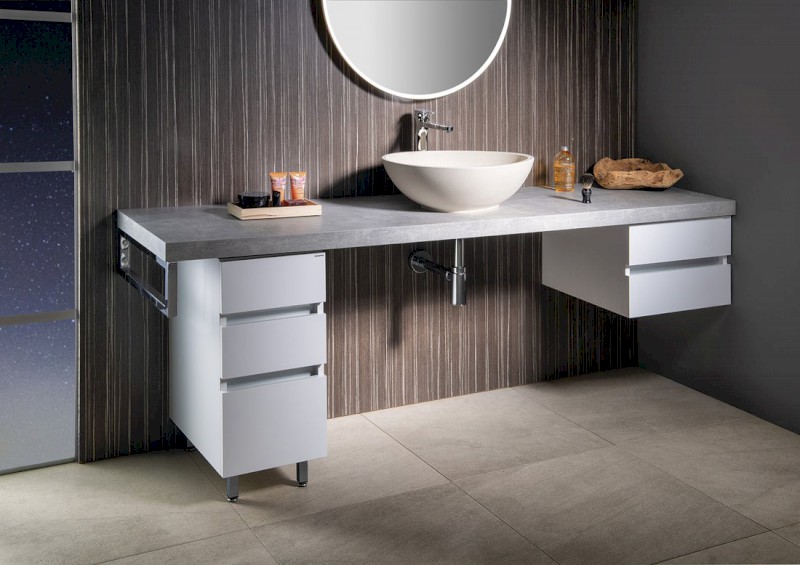 AVICE 3x zásuvka 30x70,5x48cm, bílá AV062-3030