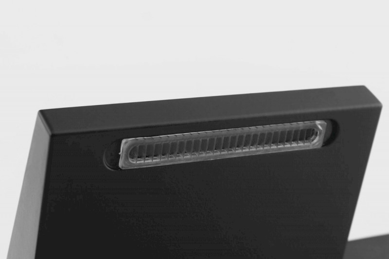 DIMY nástěnná vanová termostatická baterie, kaskáda, černá mat DM292BL